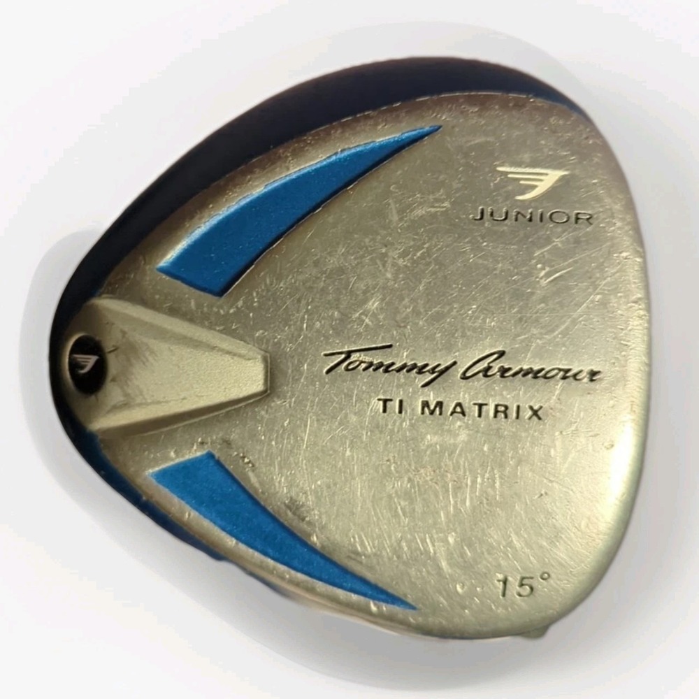 Tommy Armour TI Matrix Junior 1-Wood 15° Driver Blue Graphite Shaft 35.5"‎